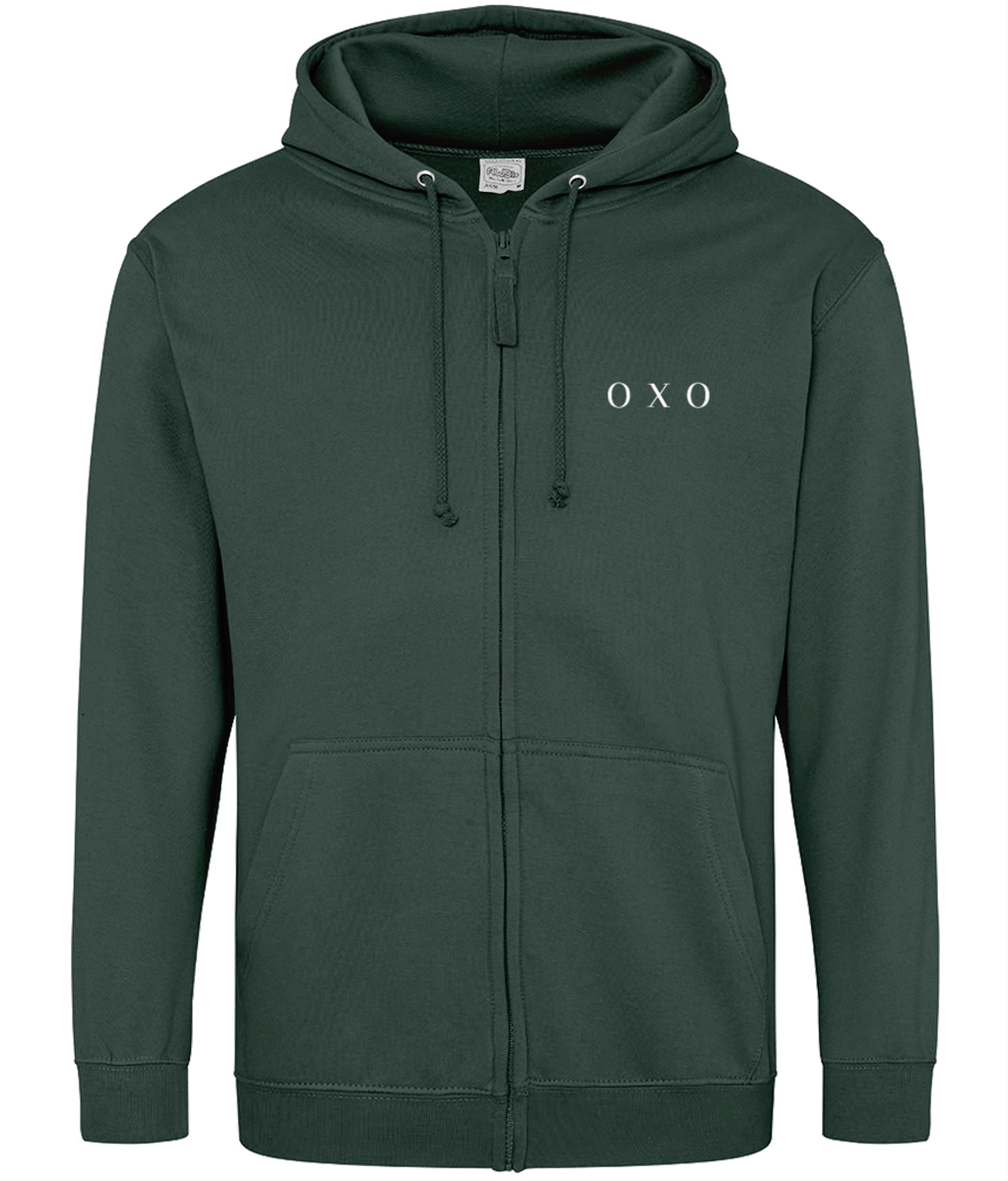 oxo: Unisex Zip-Up Hoodie