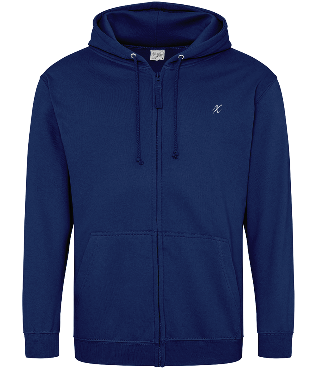 x: Unisex Zip-Up Hoodie