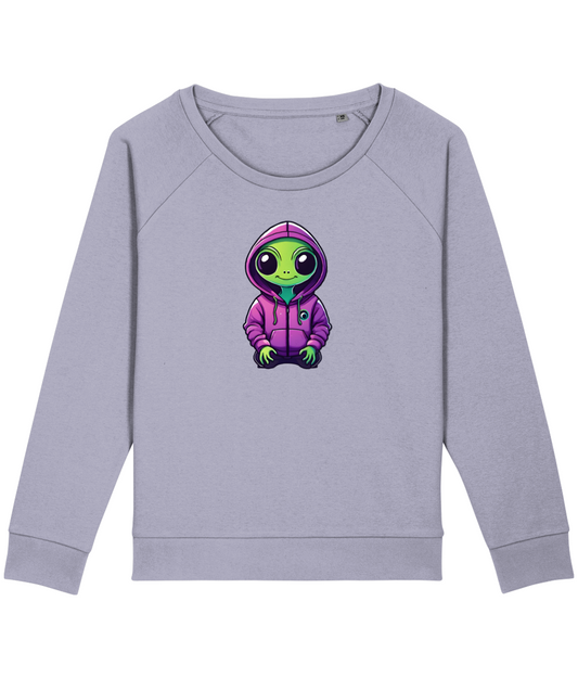 Ali The Alien: Women’s Luxury Relaxed Fit Jumper