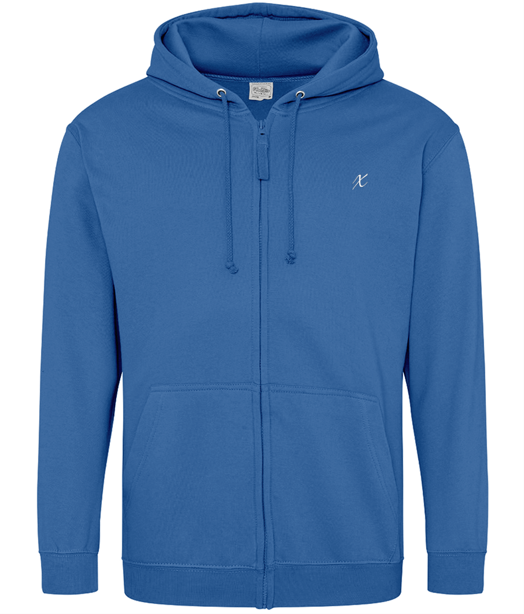 x: Unisex Zip-Up Hoodie