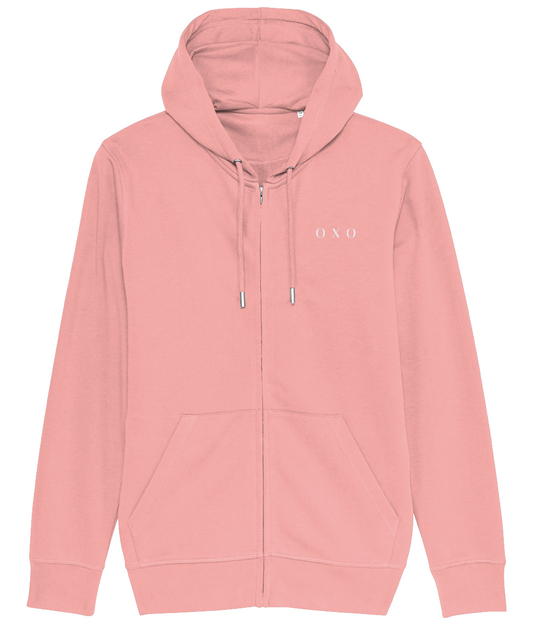 oxo: Unisex Luxury Zipped Hoodie