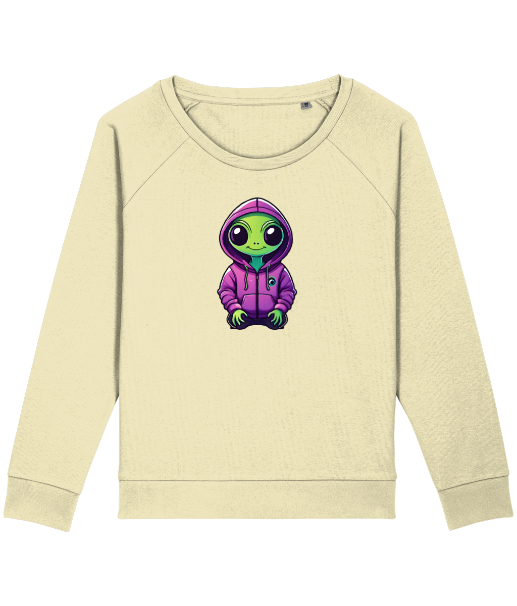 Ali The Alien: Women’s Luxury Relaxed Fit Jumper