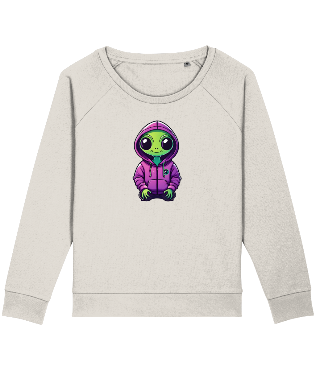 Ali The Alien: Women’s Luxury Relaxed Fit Jumper