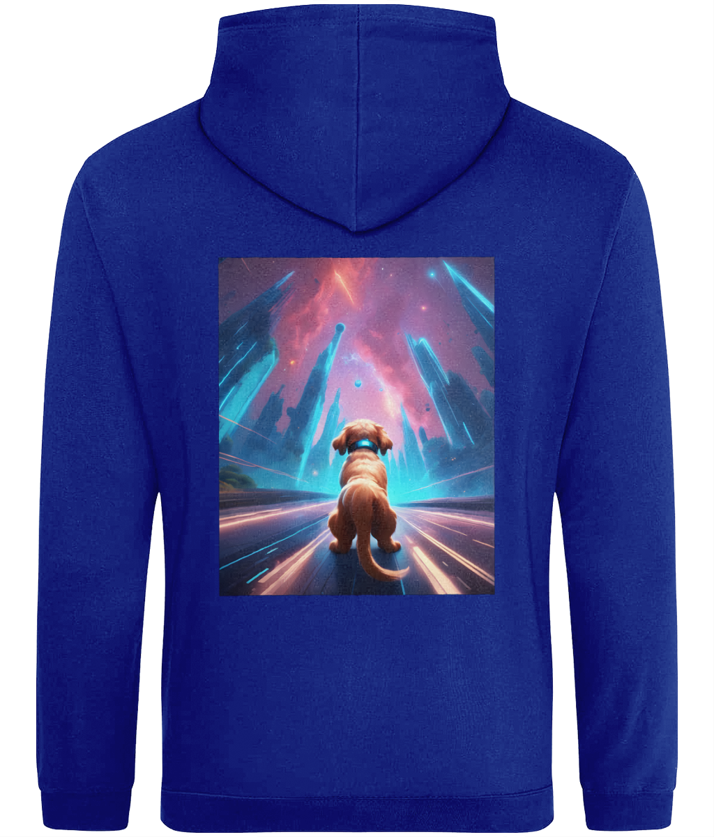 DogScape: Men's Pullover Hoodie