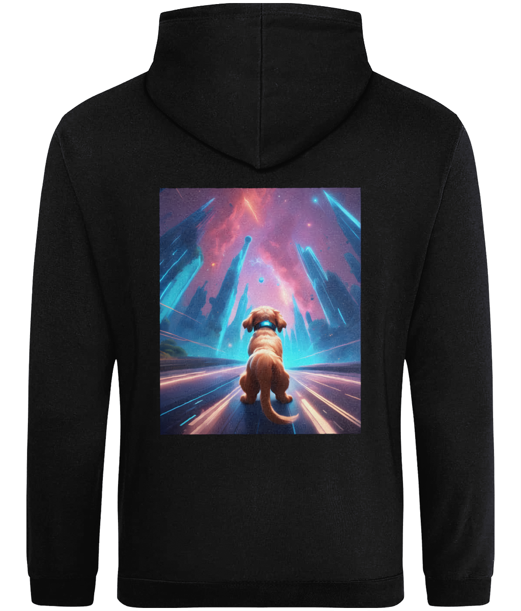 DogScape: Men's Pullover Hoodie