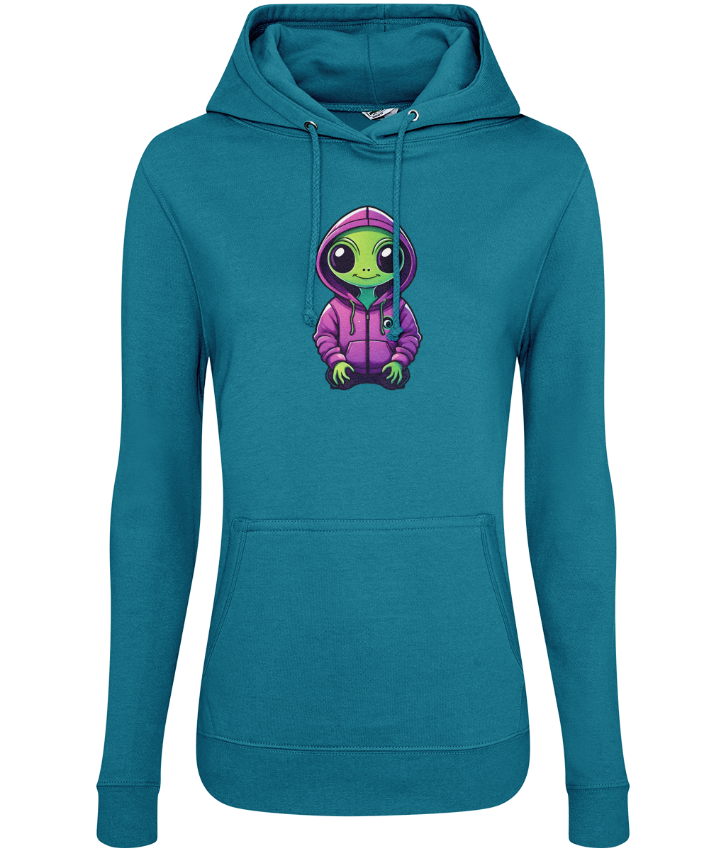 Ali The Alien: Women's Pullover Hoodie