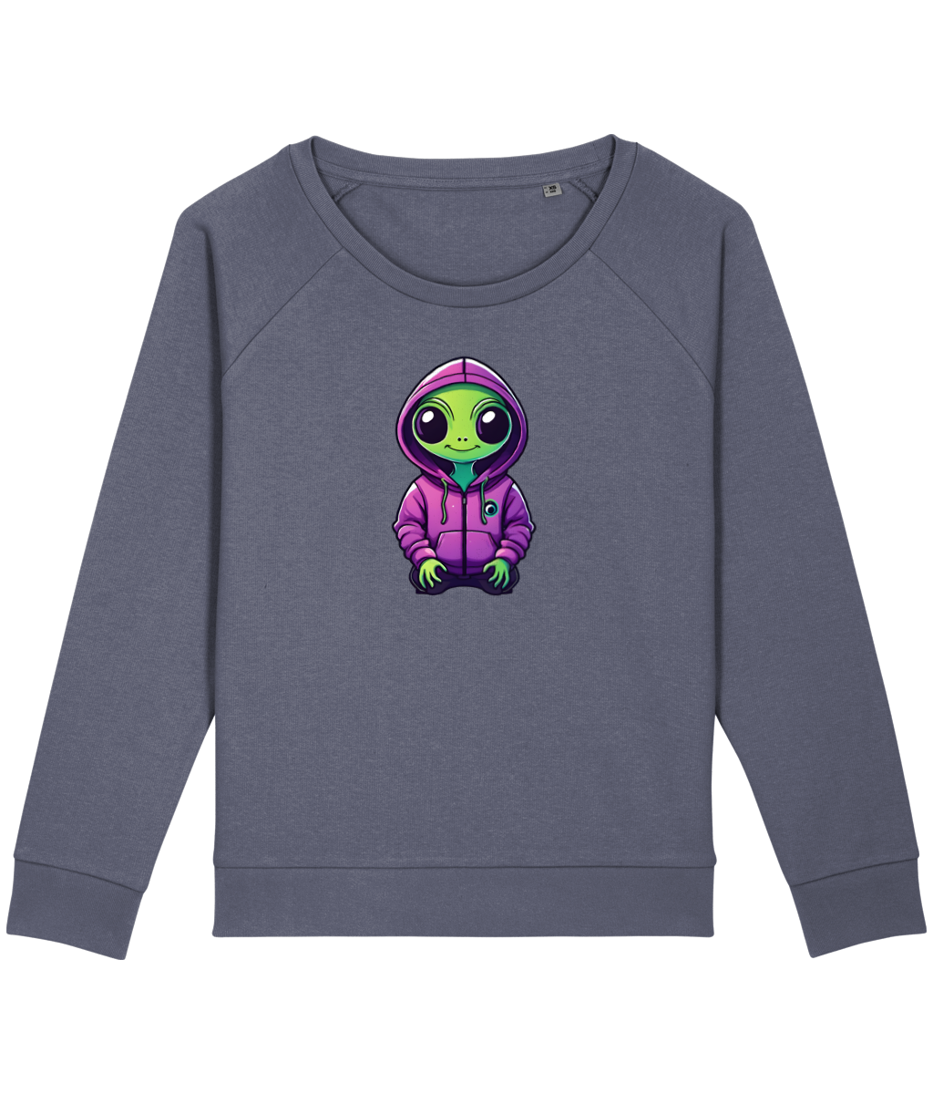 Ali The Alien: Women’s Luxury Relaxed Fit Jumper