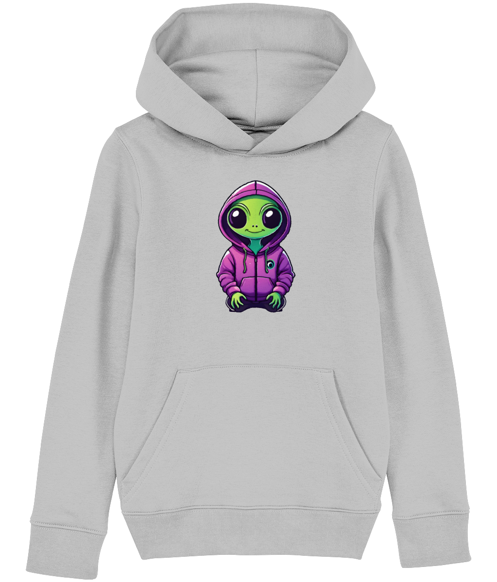 Ali The Alien: Kid's Luxury Pullover Hoodie