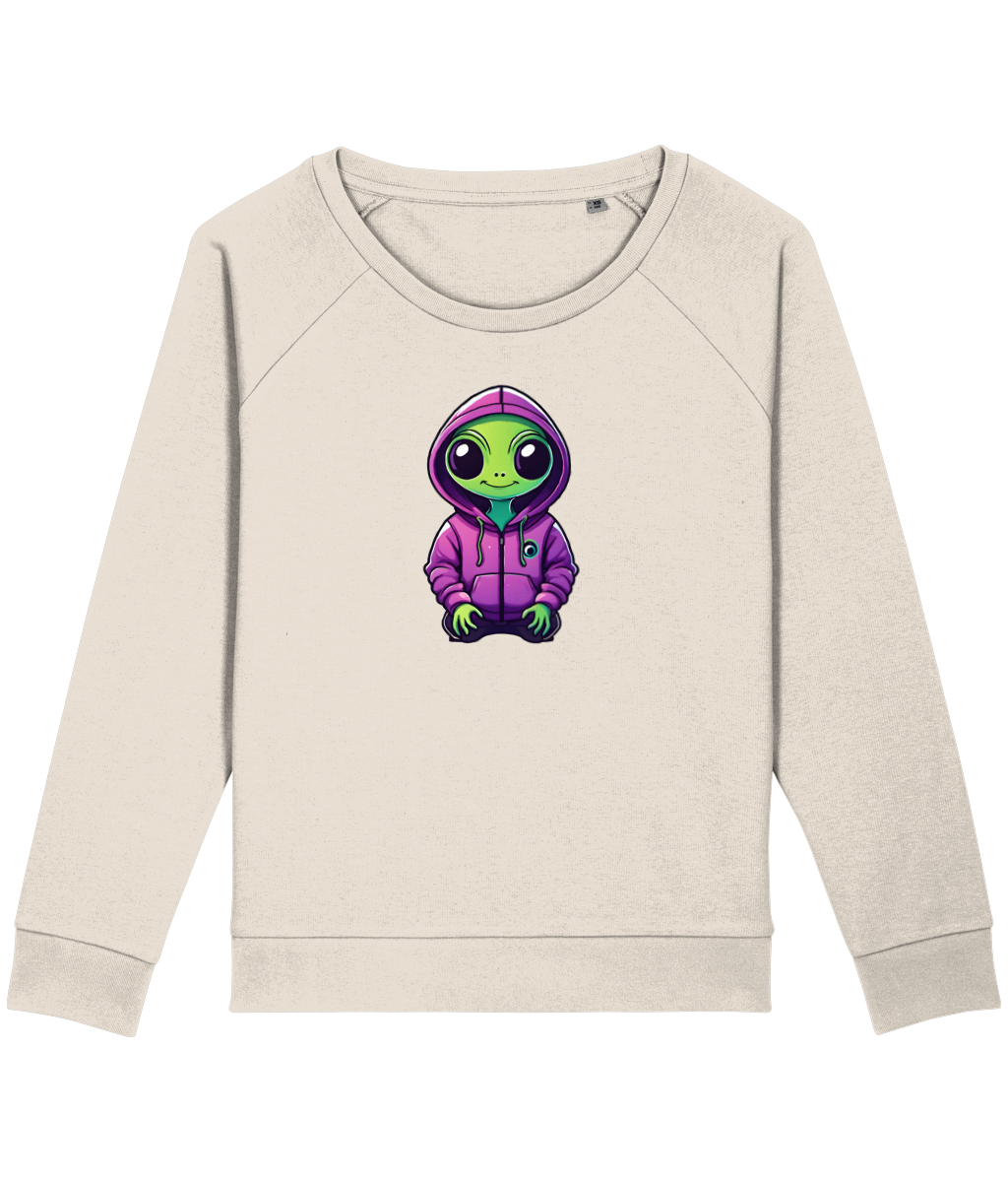 Ali The Alien: Women’s Luxury Relaxed Fit Jumper