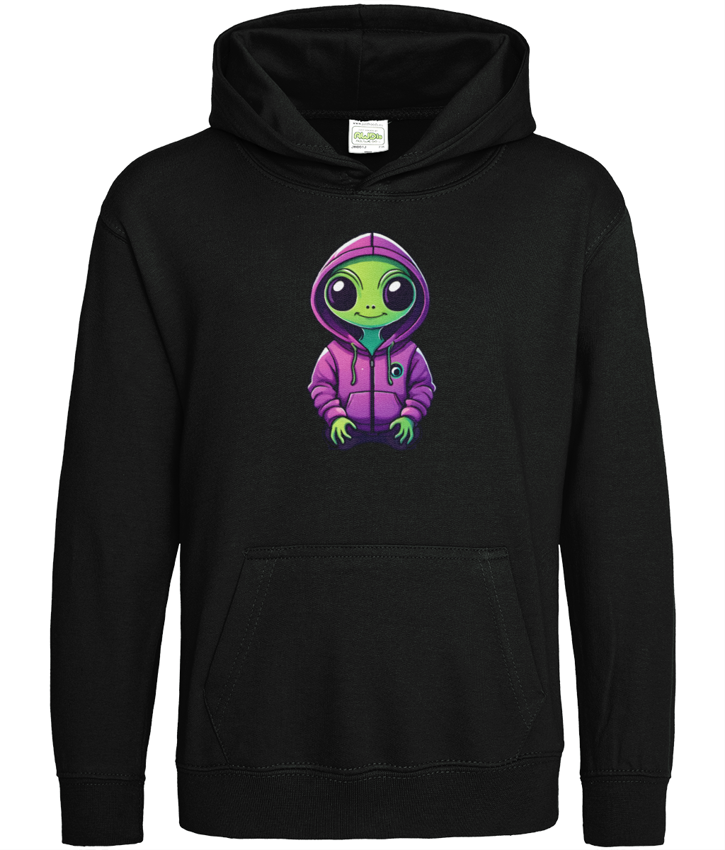 Ali The Alien: Kids Pullover Hoodie