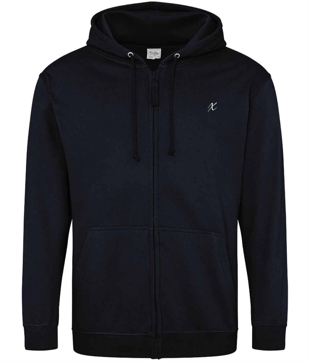 x: Unisex Zip-Up Hoodie