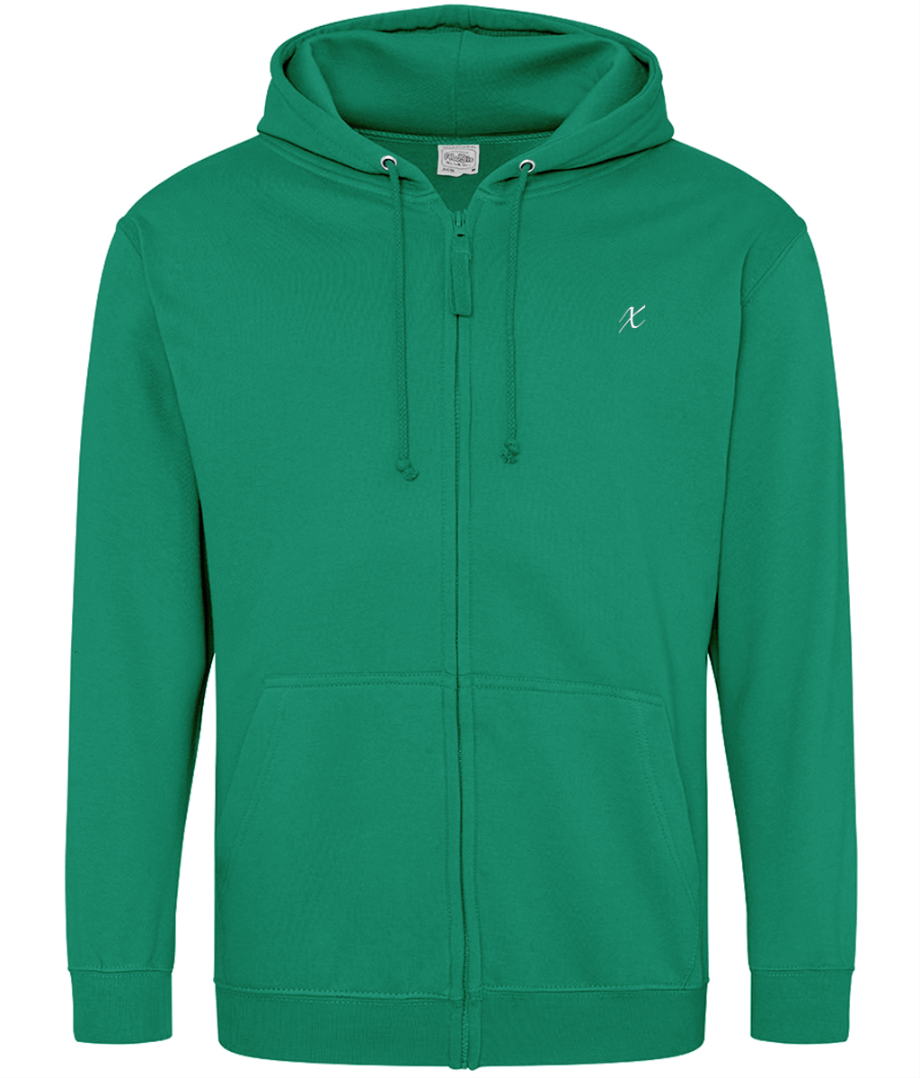 x: Unisex Zip-Up Hoodie