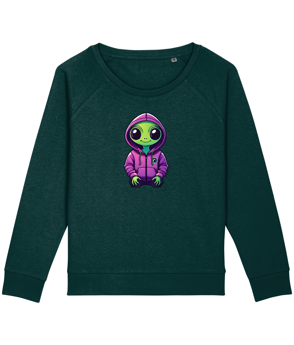 Ali The Alien: Women’s Luxury Relaxed Fit Jumper