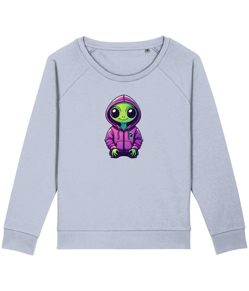 Ali The Alien: Women’s Luxury Relaxed Fit Jumper