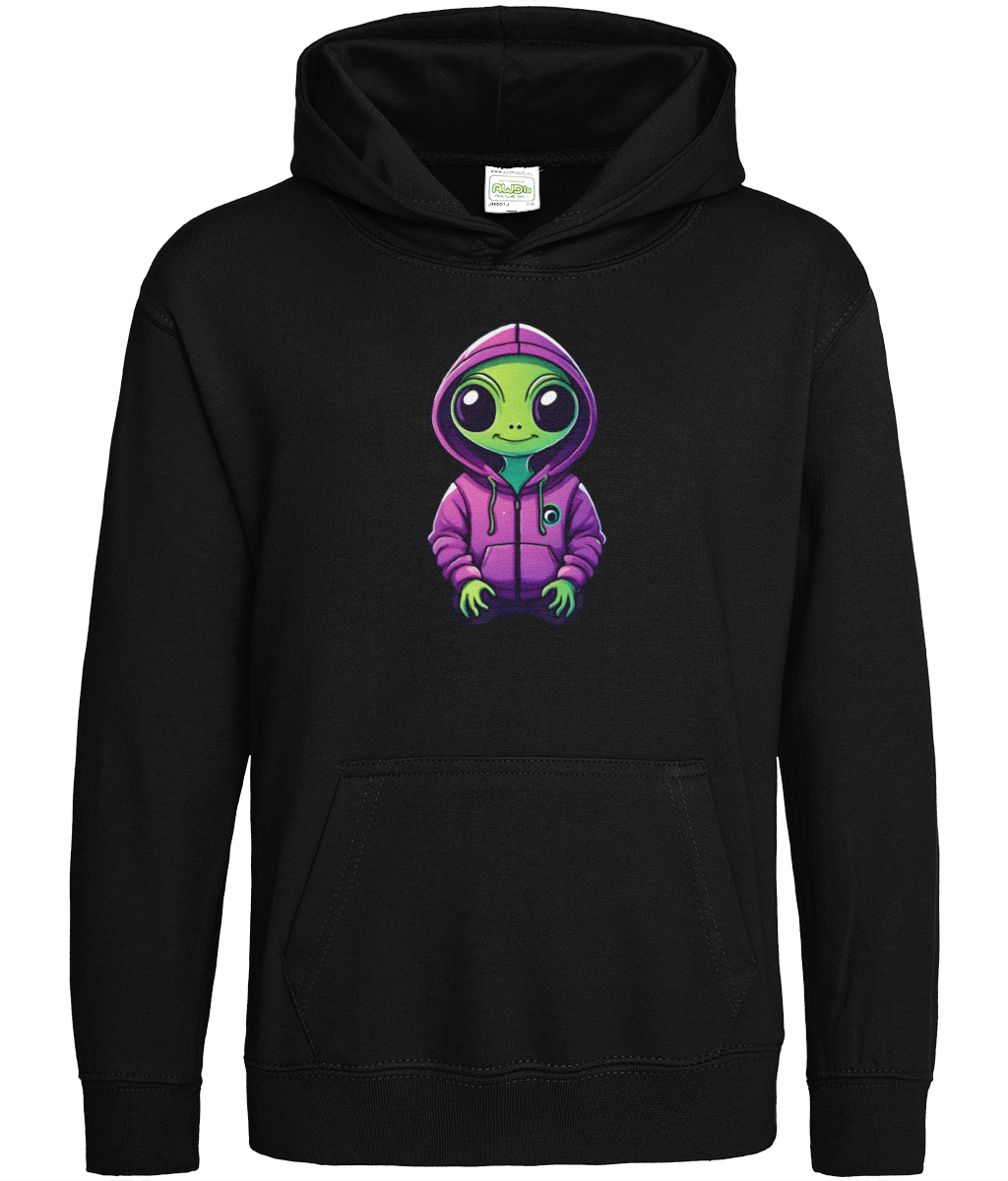 Ali The Alien: Kids Pullover Hoodie