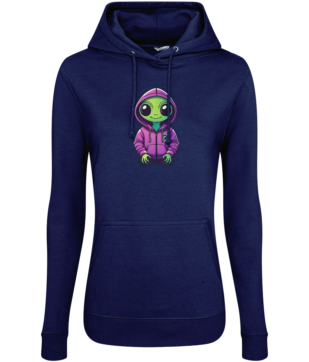 Ali The Alien: Women's Pullover Hoodie