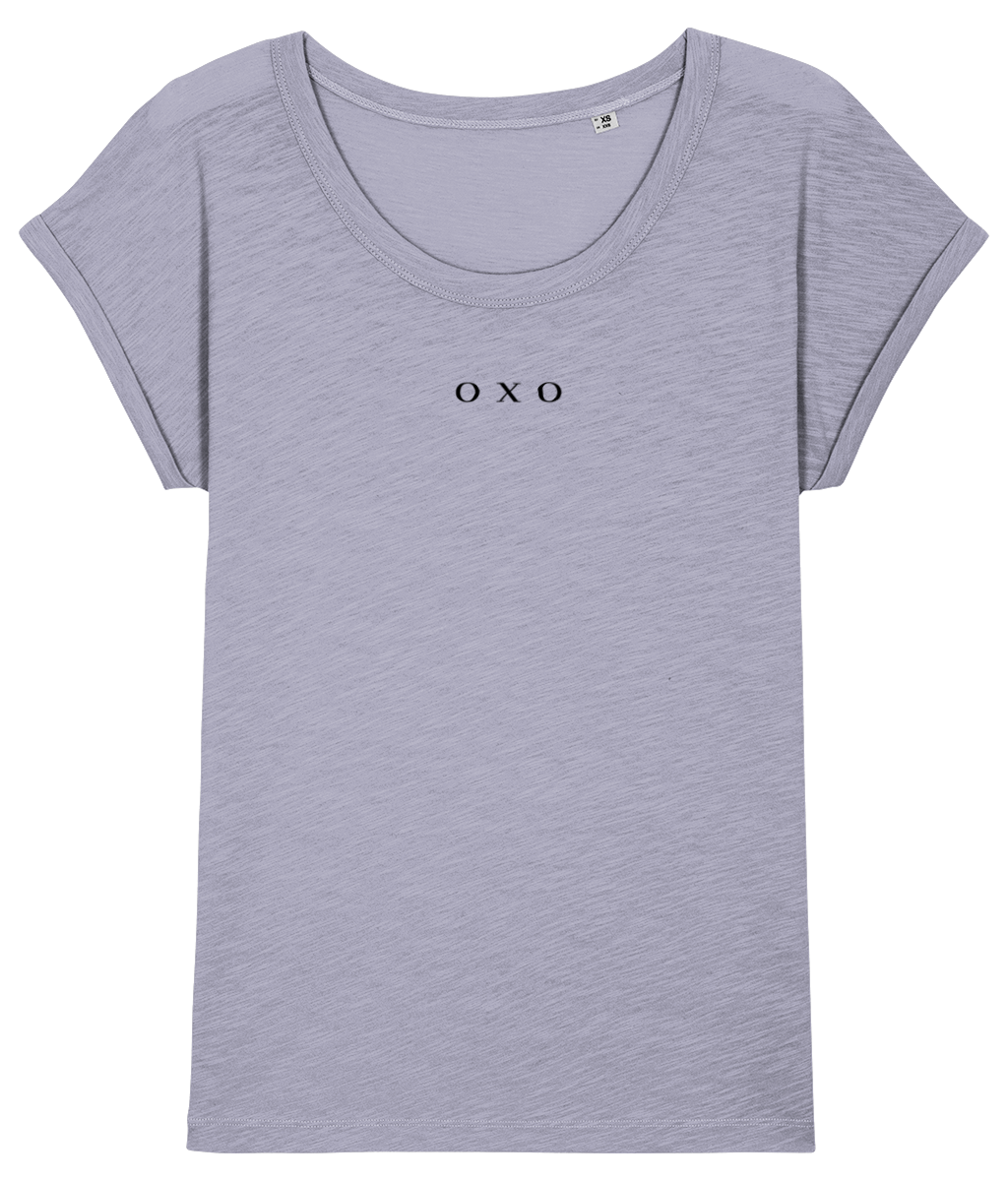 oxo: Women's Luxury Rounded-Neck T-Shirt