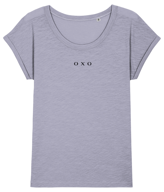 oxo: Women's Luxury Rounded-Neck T-Shirt