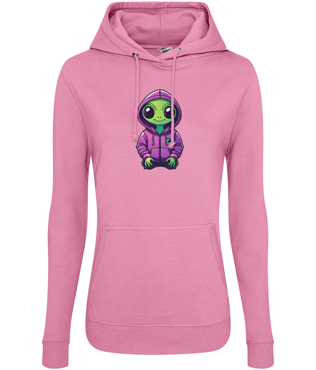 Ali The Alien: Women's Pullover Hoodie