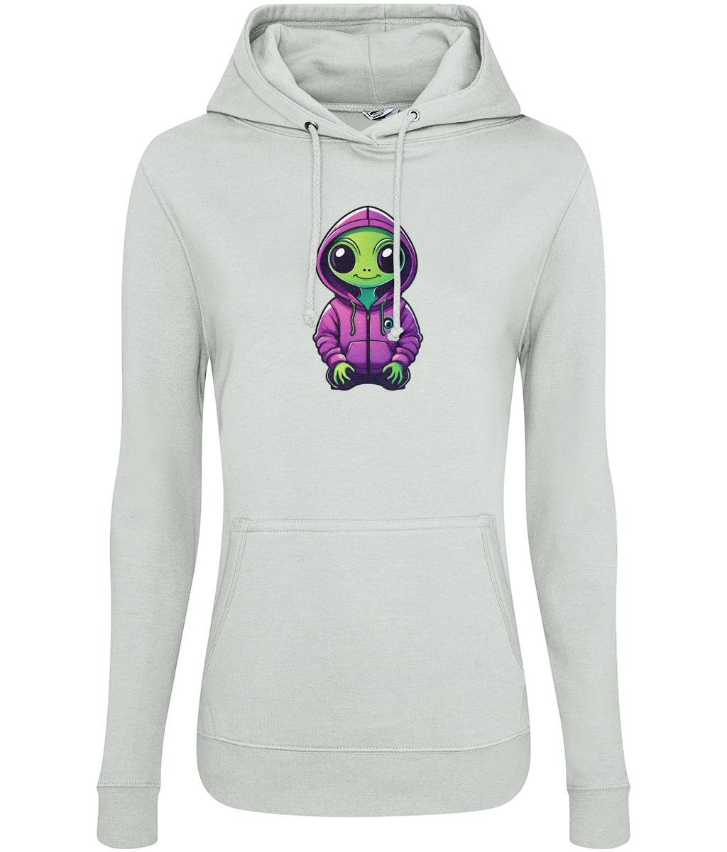 Ali The Alien: Women's Pullover Hoodie