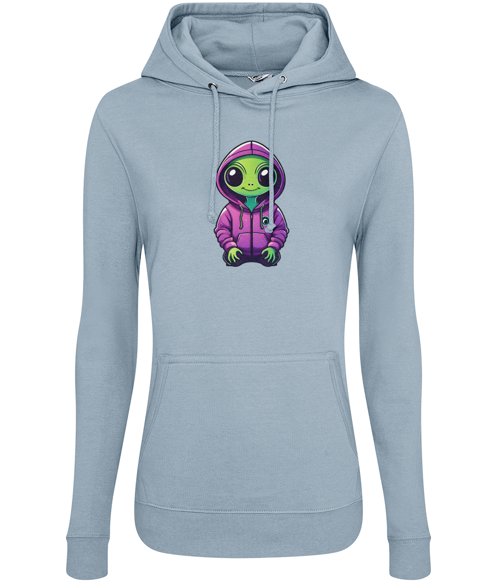 Ali The Alien: Women's Pullover Hoodie