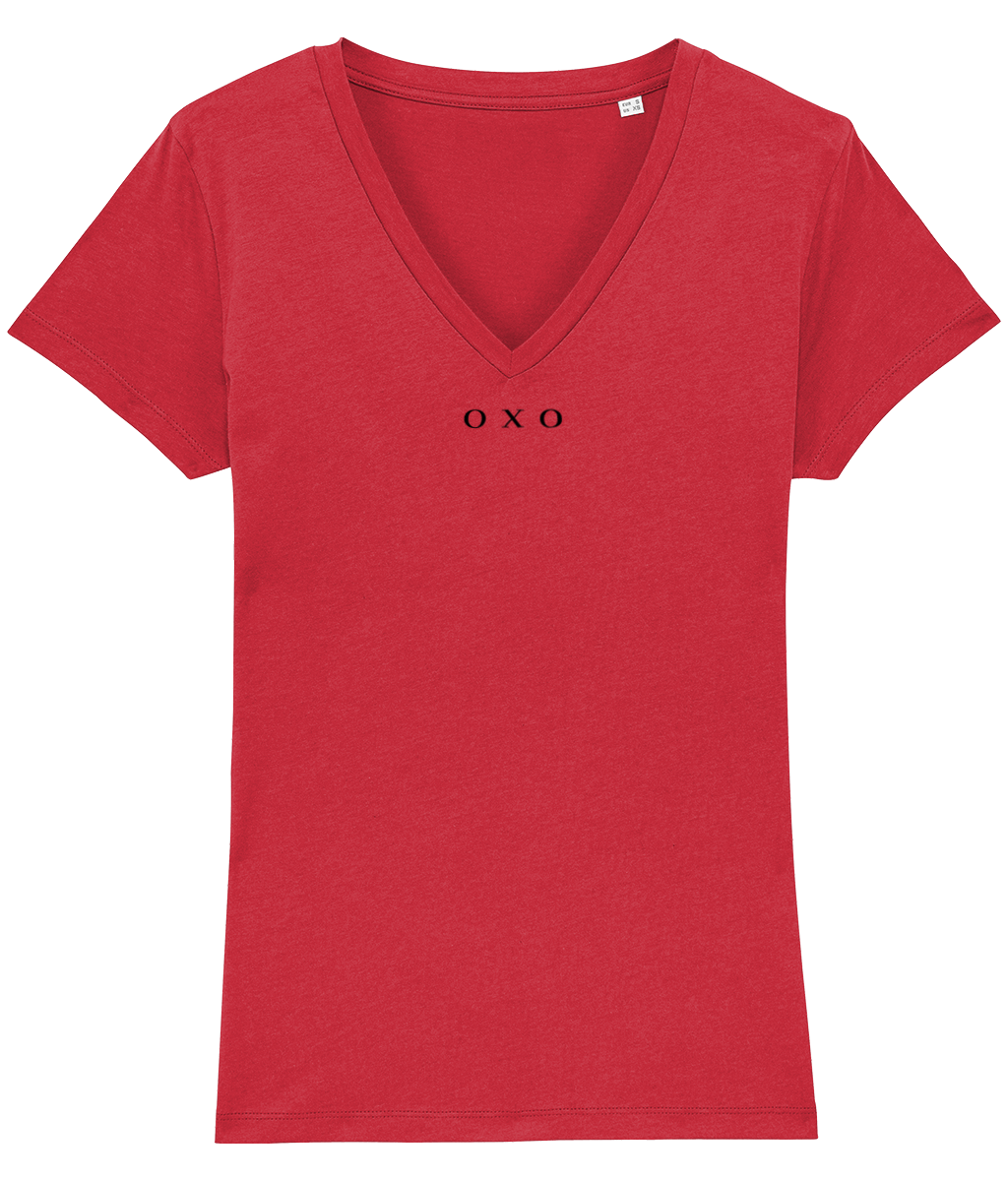 oxo: Women's V-Neck T-Shirt