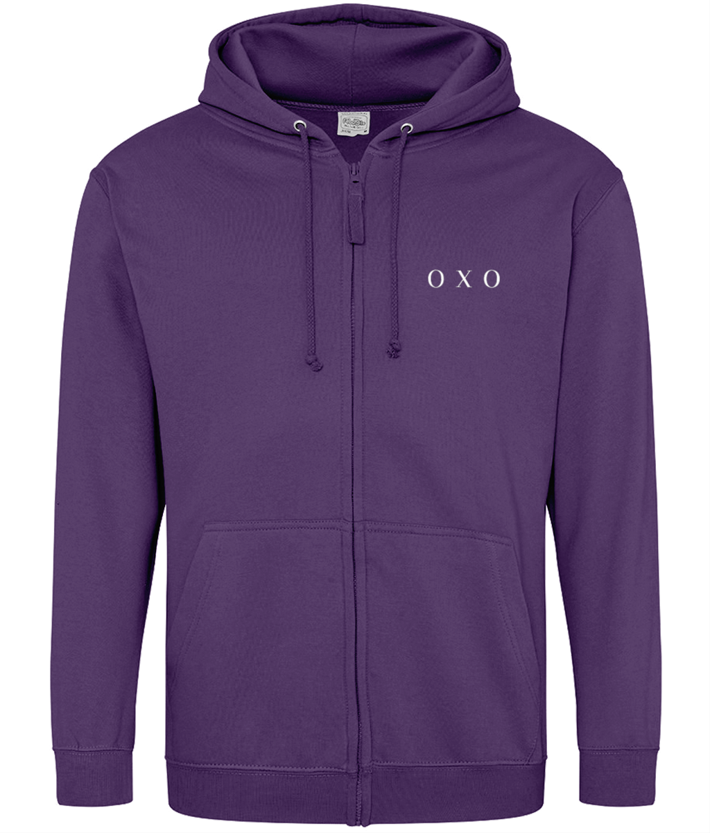 oxo: Unisex Zip-Up Hoodie