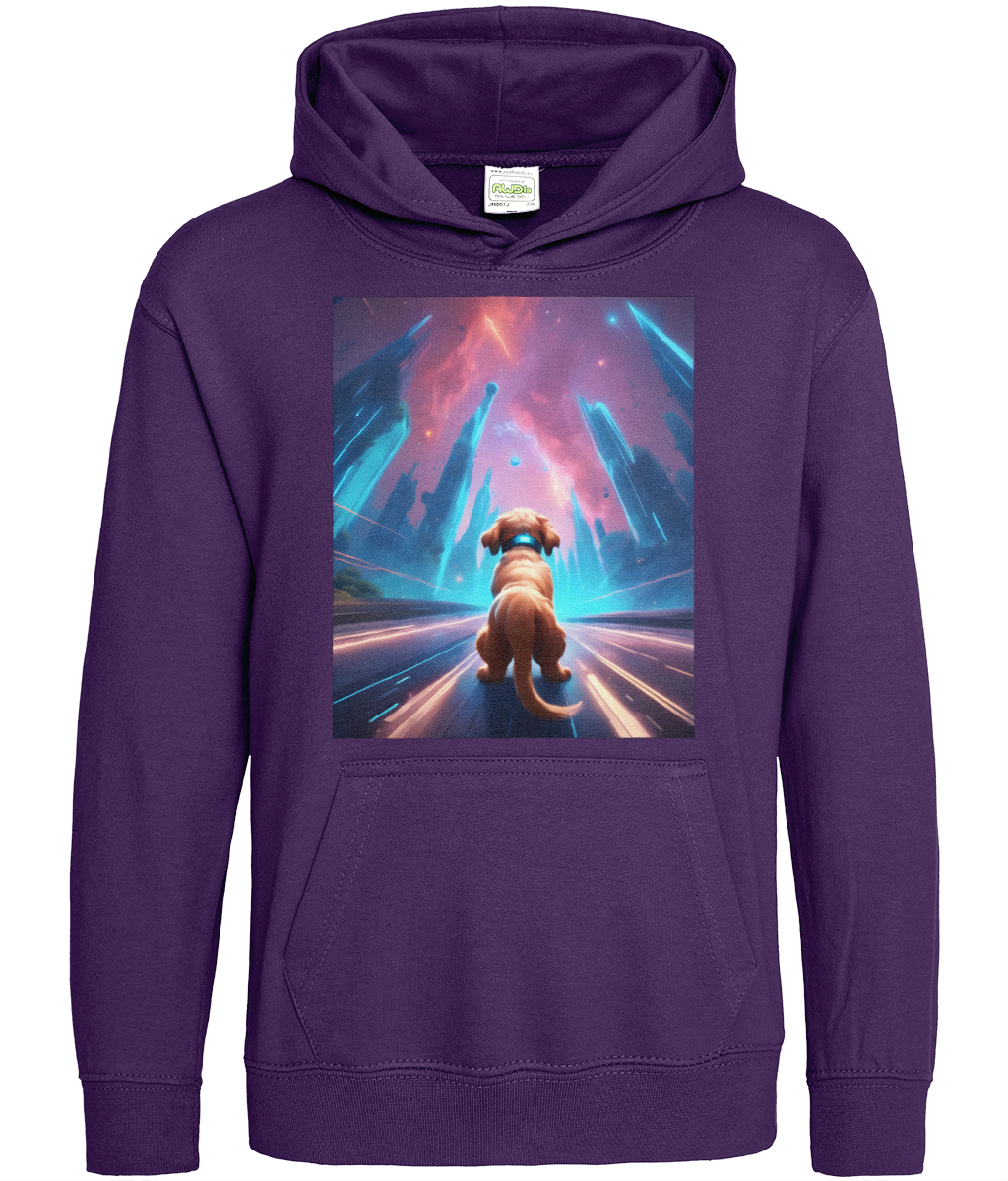 DogScape: Kid's Pullover Hoodie