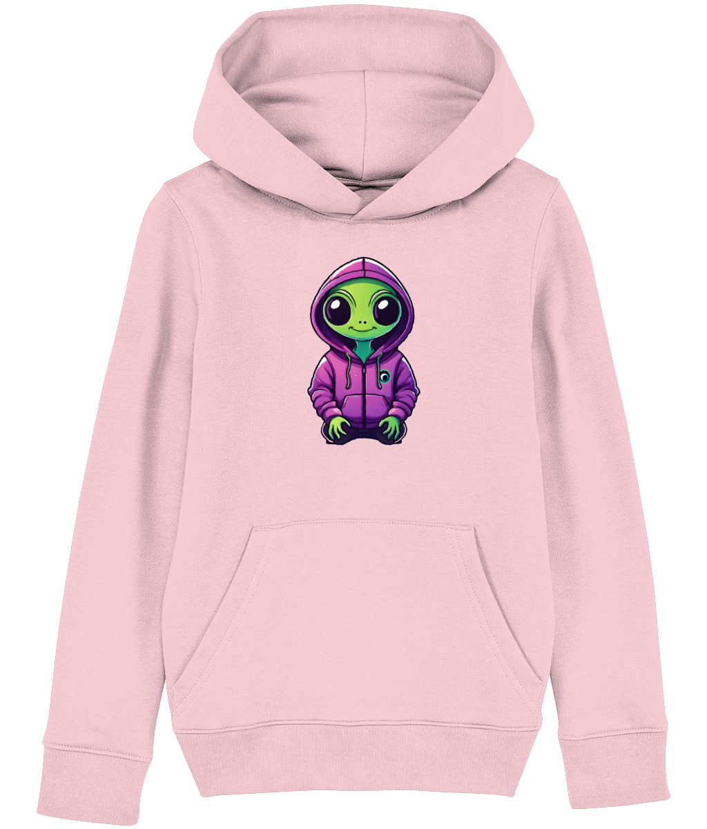 Ali The Alien: Kid's Luxury Pullover Hoodie