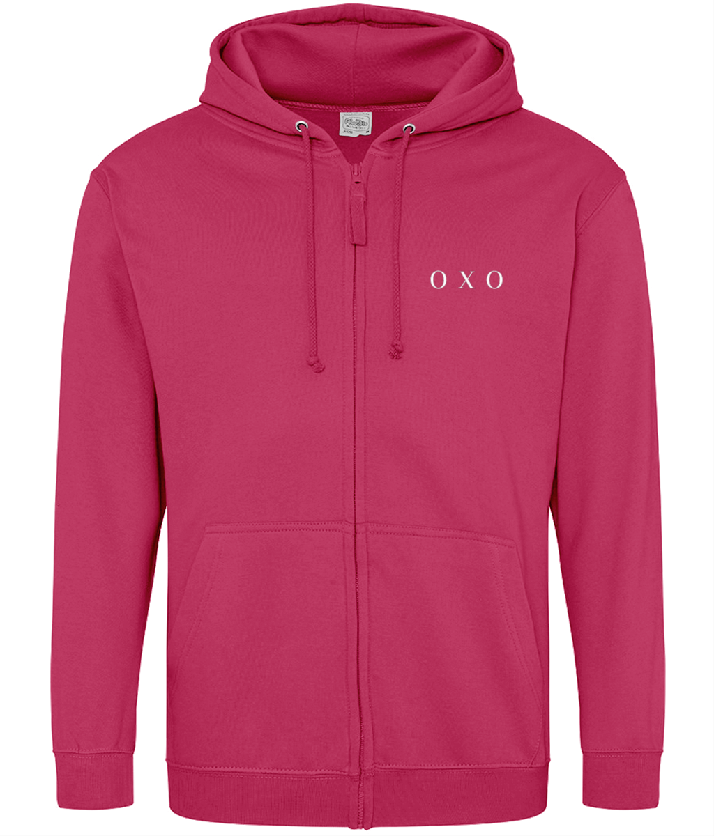 oxo: Unisex Zip-Up Hoodie