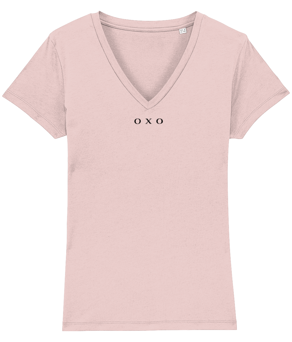 oxo: Women's V-Neck T-Shirt