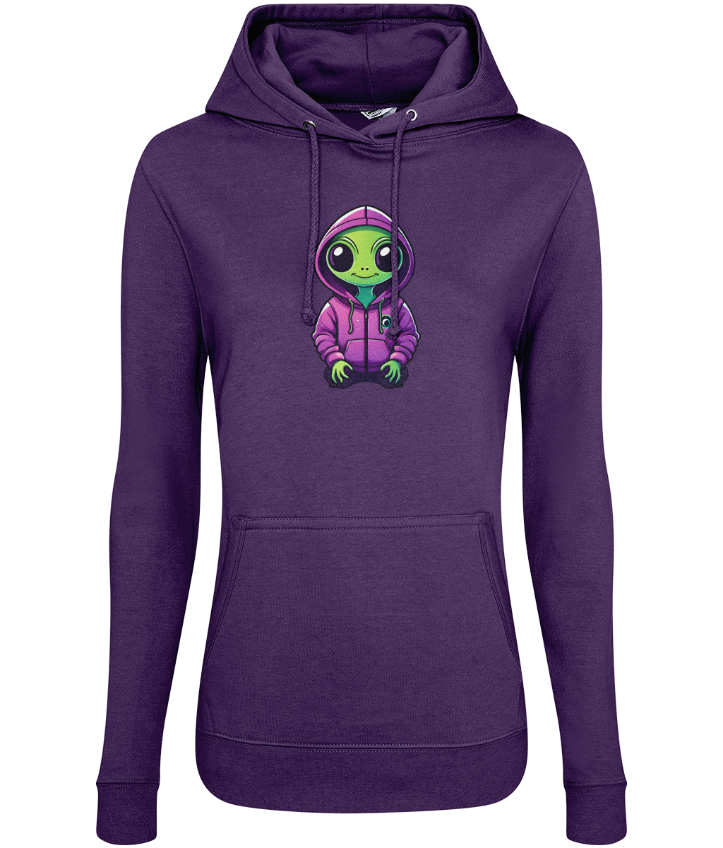 Ali The Alien: Women's Pullover Hoodie