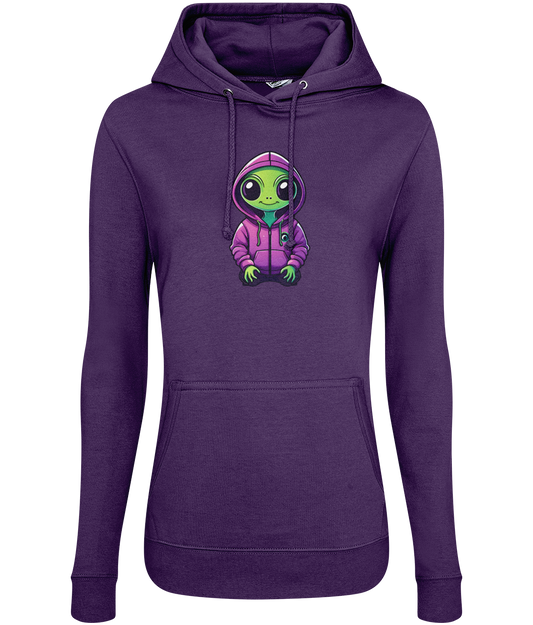 Ali The Alien: Women's Pullover Hoodie