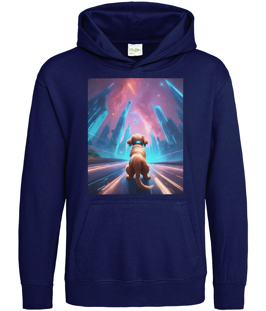 DogScape: Kid's Pullover Hoodie