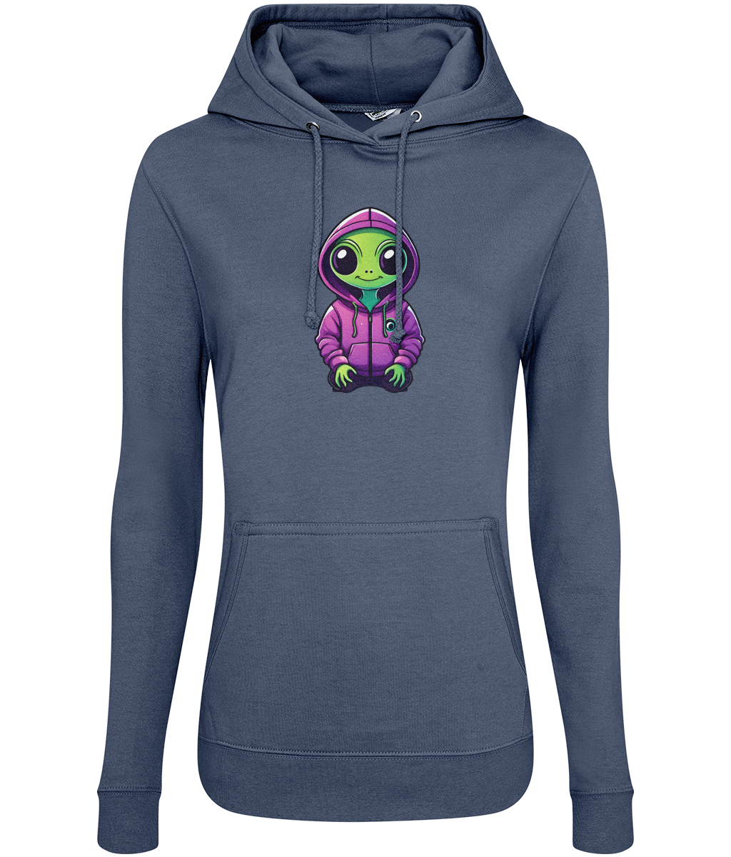 Ali The Alien: Women's Pullover Hoodie