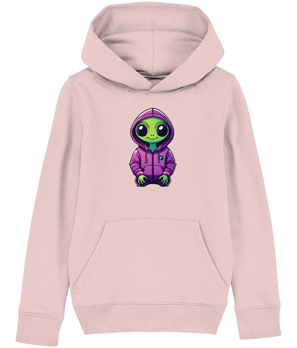 Ali The Alien: Kid's Luxury Pullover Hoodie