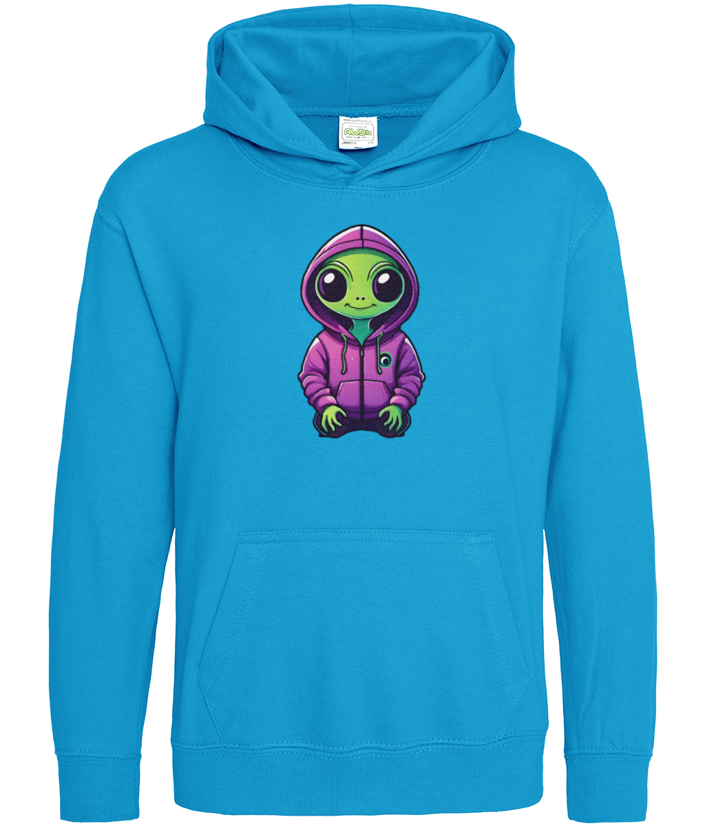 Ali The Alien: Kids Pullover Hoodie