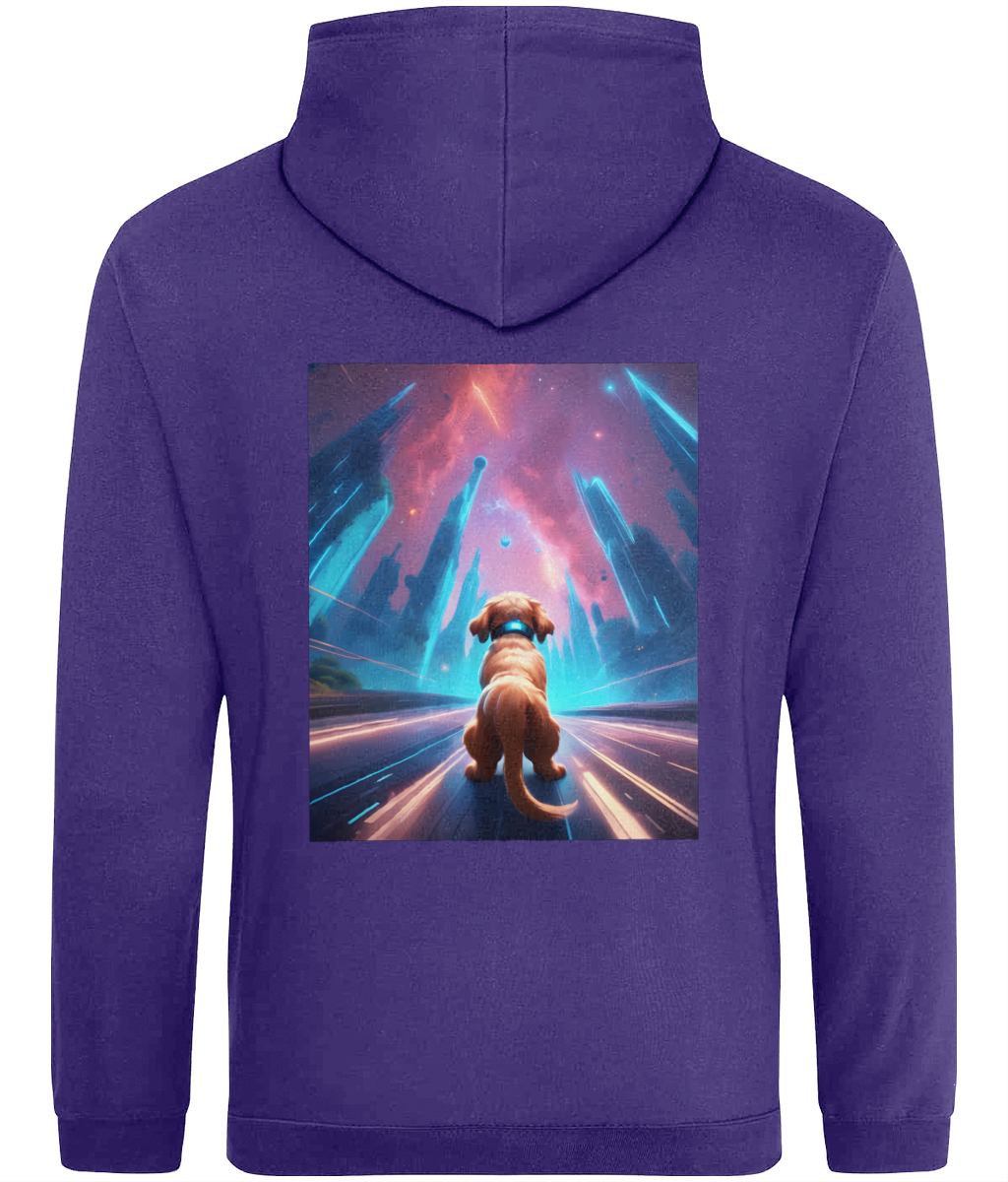 DogScape: Men's Pullover Hoodie