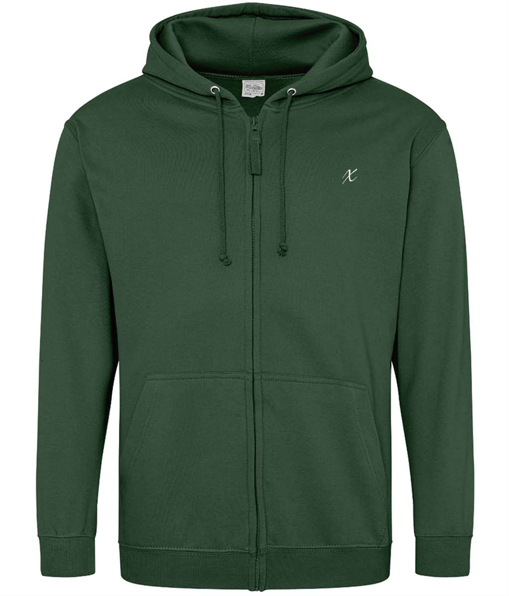 x: Unisex Zip-Up Hoodie