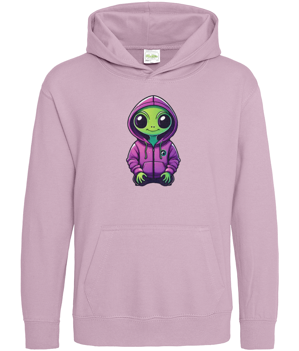 Ali The Alien: Kids Pullover Hoodie