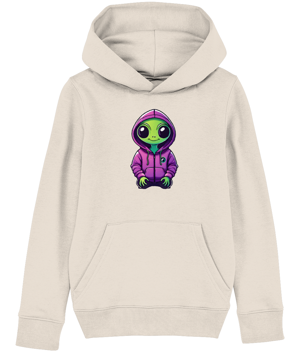 Ali The Alien: Kid's Luxury Pullover Hoodie