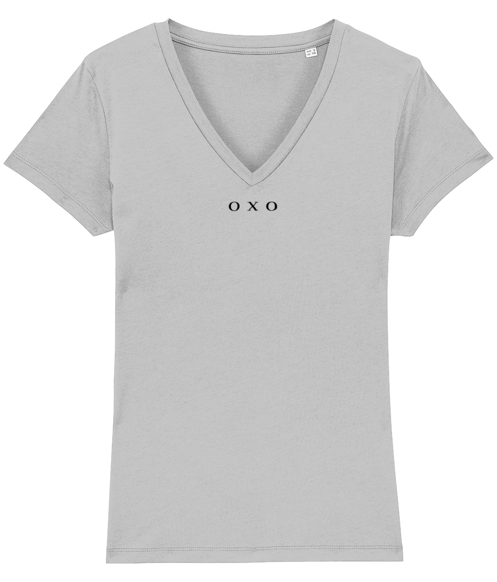 oxo: Women's V-Neck T-Shirt