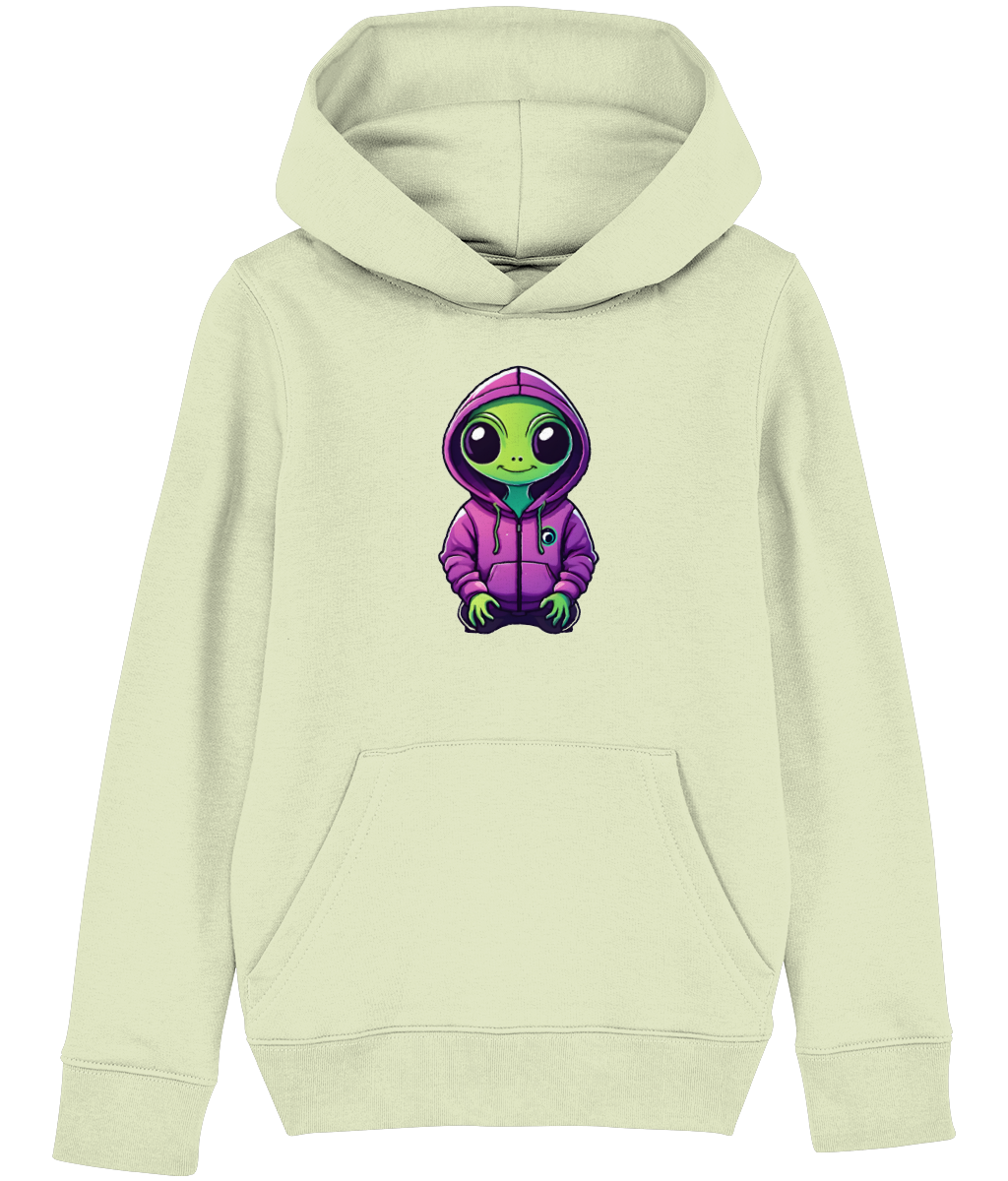 Ali The Alien: Kid's Luxury Pullover Hoodie