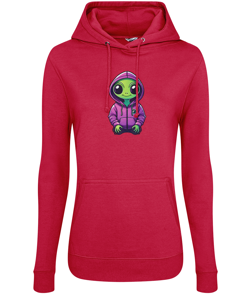 Ali The Alien: Women's Pullover Hoodie