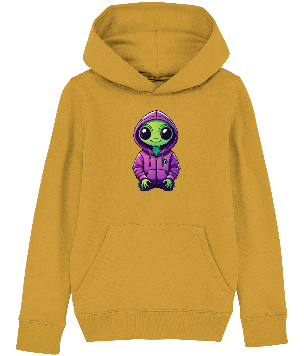 Ali The Alien: Kid's Luxury Pullover Hoodie