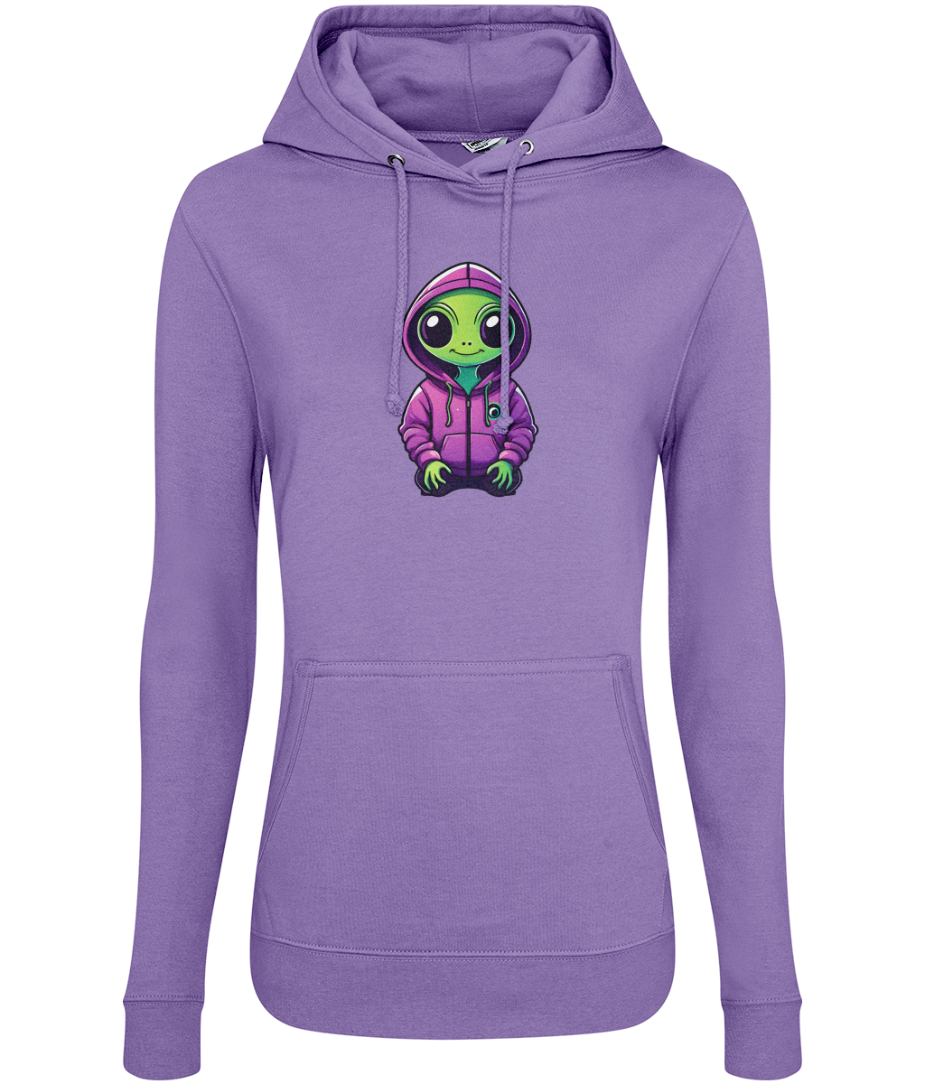 Ali The Alien: Women's Pullover Hoodie